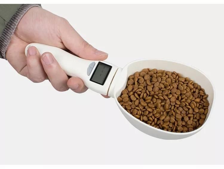 New Pet Electronic Grain Spoon Dog Food Cat Food Intelligent Weighing Measuring Shovel