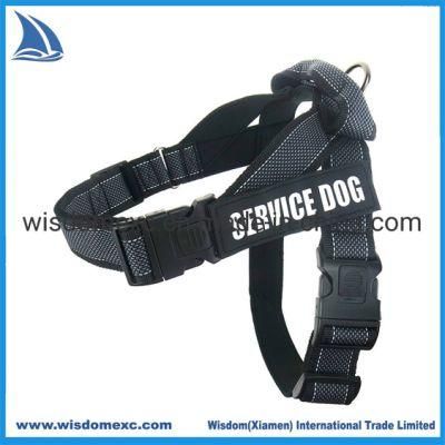 Black Retractable Dog Collar Adjustable Length Dog Neck Waist