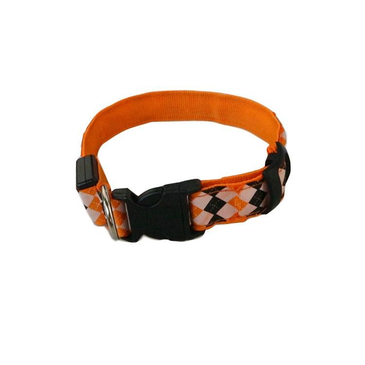 Adjustable Personal LED Dog Collar Pet Supplies with Safety LED Lights