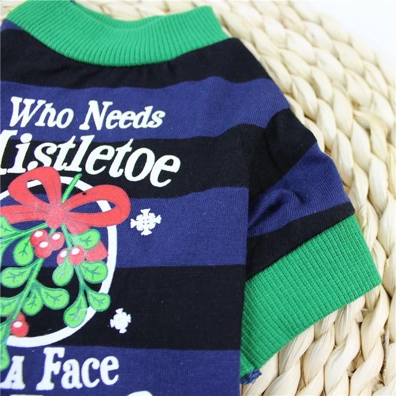 New Spring Summer Pet Clothes Cotton Yarn-Dyed Printing Dog Clothes Teddy Puppy Clothing Manufacturers Wholesale