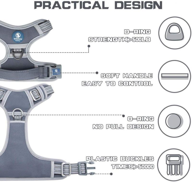 Dog Harness No Pull Reflective Comfortable Dog Harness