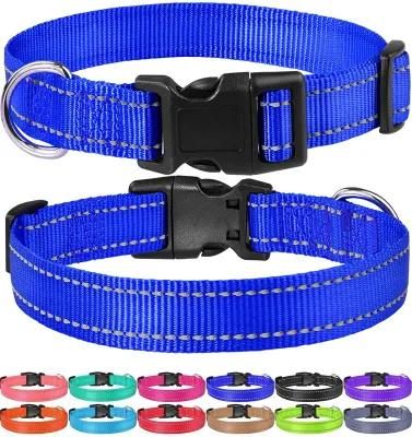 Highly Reflective Quick Release Nylon Dog Collar