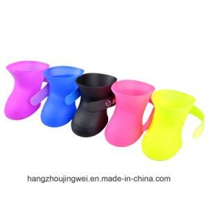 Portable Non Slip Waterproof Rubber Pet Dog Rain Boots Shoes