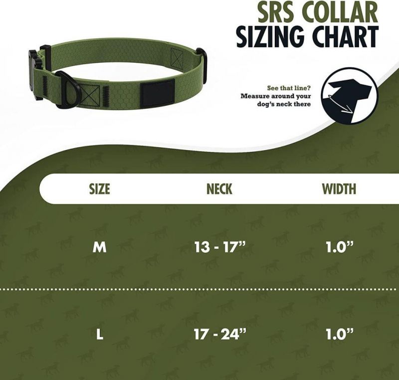 Heavy Duty Water Proof Dog Collar Action Dog Collar
