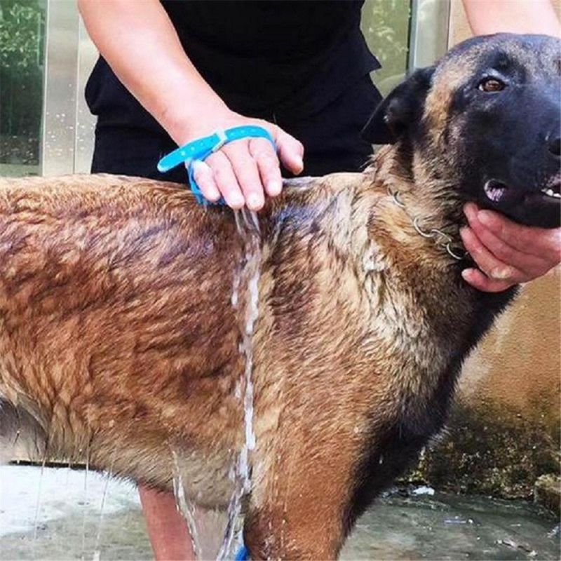 Pet Bath Comfortable Massage Shower Brush Pet Bathing Supplies