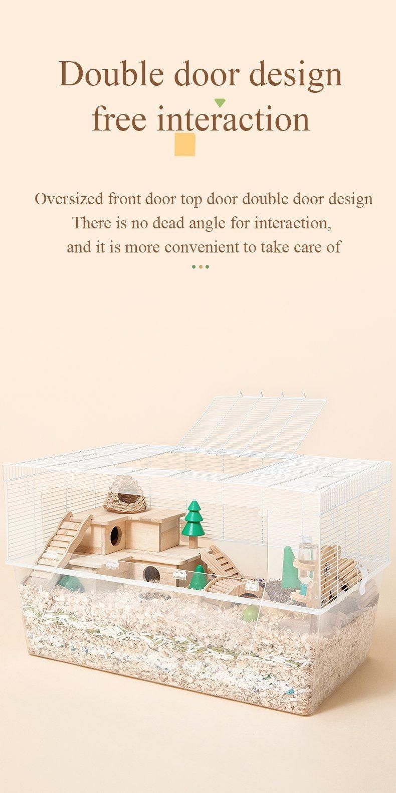 Yee Hot Selling Hamster Cage Landscaping Accessories Small Pets House