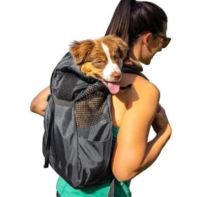 Wholesale Waterproof Black Pet Carrier Dog Backpack Bag