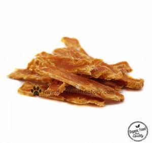 100% Natural No Additive Dried Cut Chicken Fillet Dog Treats Pet Food