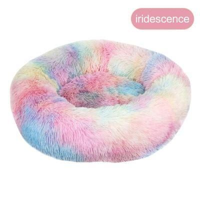 Wholesale Plush Donut Dog Bed for Small Dogs