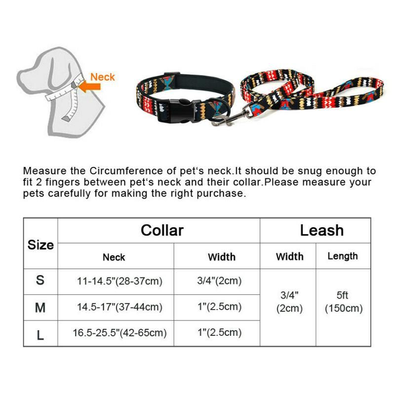 Soft Durable Eco Friendly Dog Training Collar Custom Personalized Design Strong Pet Dog Collar and Leash