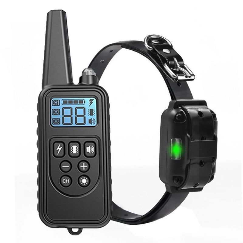 New Arrival Professional Electric Shock Pet Slave Dog Training Collar with Remote/Smart Dog Collar Trainer Pet Accessory