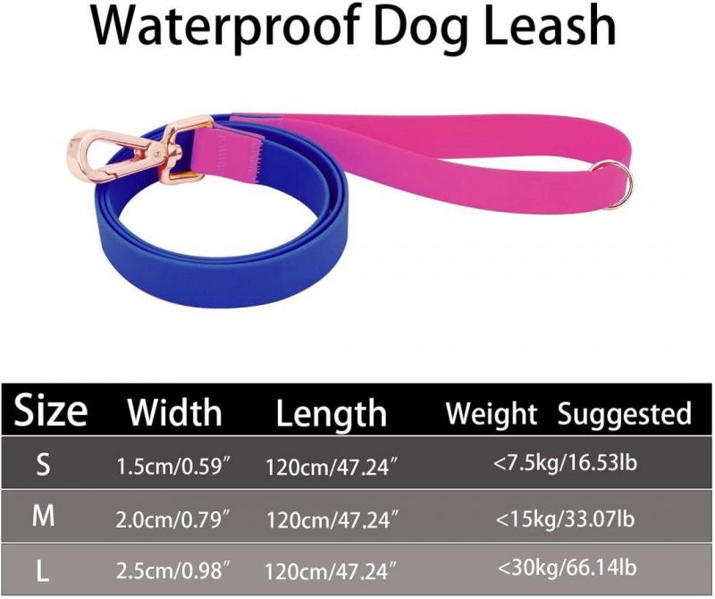 Dog Leash Waterproof Odor Proof Durable Heavy Duty Pet Leashes for Training