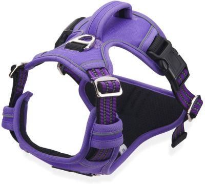 No Pull &amp; No Choke Reflective Dog Harness with Custom Print