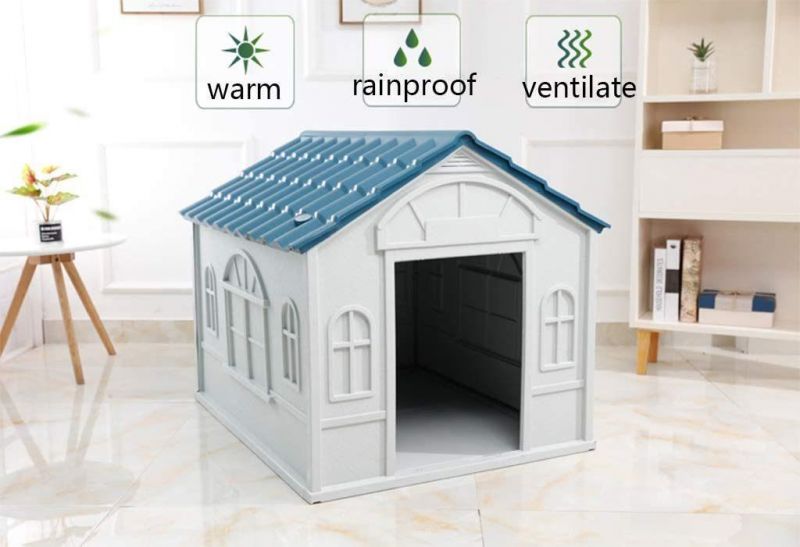 Customize OEM ODM Plastic Waterproof Pet Kennel Puppy Dog House