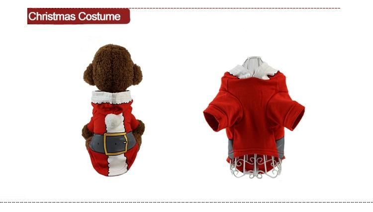 Clothes for Dog Costume Christmas Pet Dog Clothes Winter Hoodie Coat Pet Clothing/