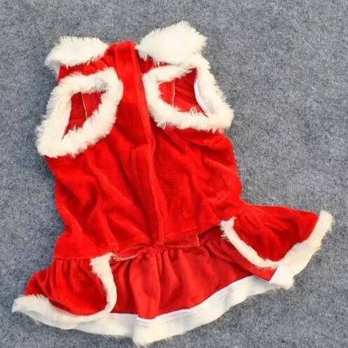 Fleece Christmas Dog Costumes with No MOQ