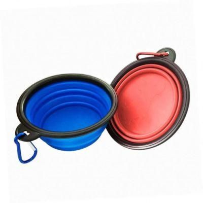 Portable Collapsible Water Bowls for Cats Dogs Silicone Pet Bowl