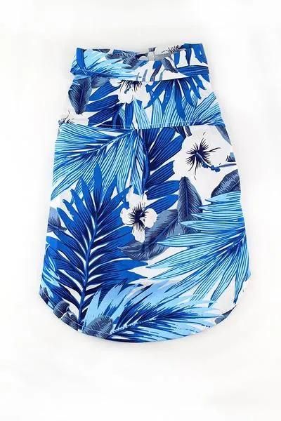Hawaii Style Breathable Sweat-Absorbent Pet Clothes Dog Shirt Beach Wear