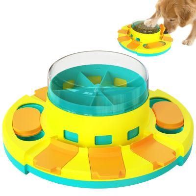 Dog Puzzle Toys Slow Feeder Interactive Leaking Food Pet Cat Dog Training Bowl Toy