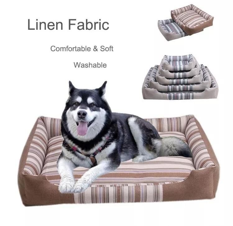 Moisture-Proof Pet Beds Mascota Camas De Perros Luxury Large Waterproof Washable Soft Pet Dog Bed