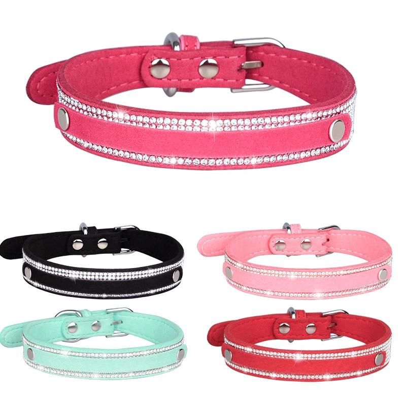 Hot Sale DIY Name Letters Rhinestone Dog Collar