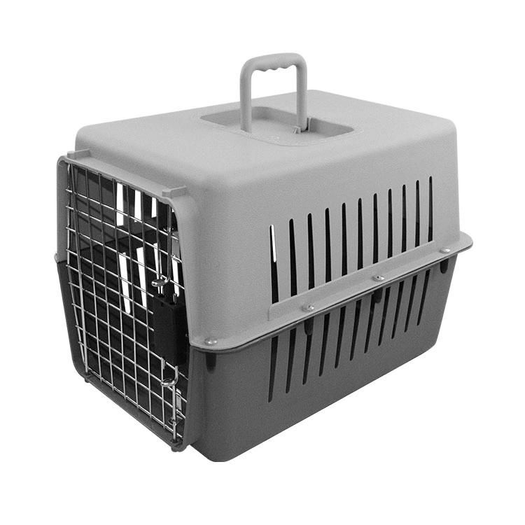Amazon Hot Plastic Portable Outdoor Pet Travel Aircraft Airplane Cage Cat and Dog Case Air Carrier Pet Carrier Crate Box