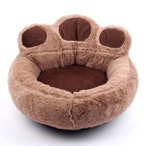 Hot Selling Footprint Shape Soft Pet Bed