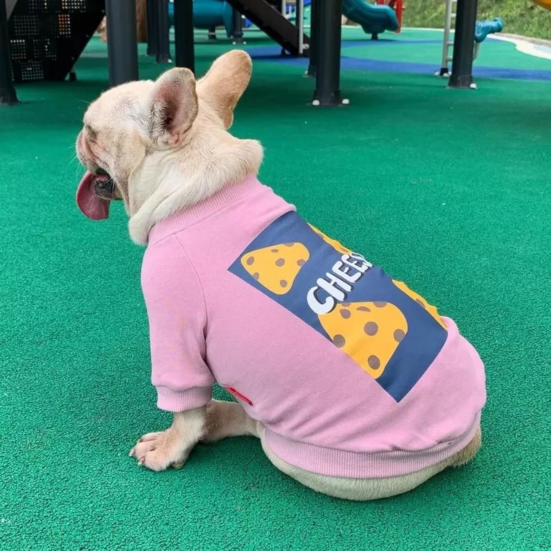 Spring Autumn Summer Pet Clothes Chess Pet T-Shirt Dog Clothes Match Owner Dog Accessories