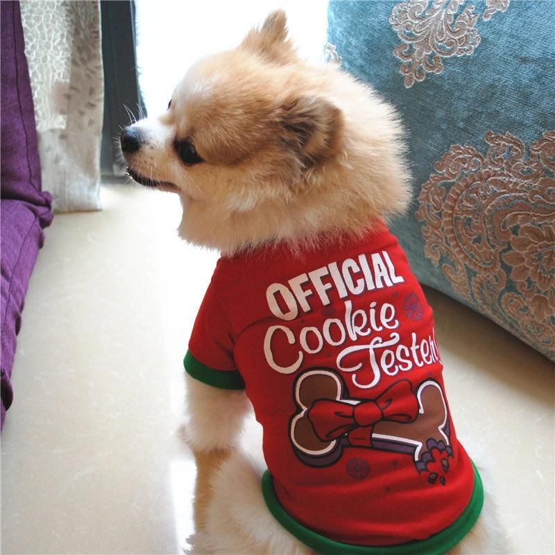 Christmas Costume Pet Dog Clothes for Dog Shirt Dog Clothing Costume for Dogs Pets Clothing