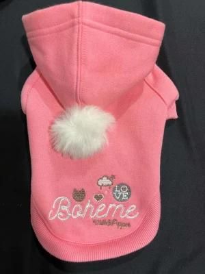 Pretty Girl Puppy Hoodie Lady Hoodie Pet Clothing Dog Hoodie