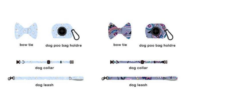 Amazon Best Selling Polyester Ribbon Dog Harness Set with Leash