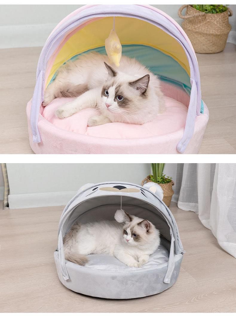 High Quality Wholesale Custom Cheap Pet Bed Luxury Keep Warm Soft Pet Beds