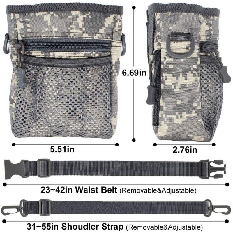 Tactical Dog Training Pouch Pet Treats Bag for Puppy Dogs Treat Pouch Waist Bag
