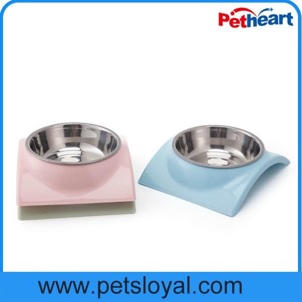 Factory Wholesale PP Pet Product Supply Dog Feeder Bowl