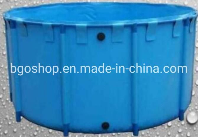 Tarpaulin Fish Farming Tank PVC Aquaculture Tank