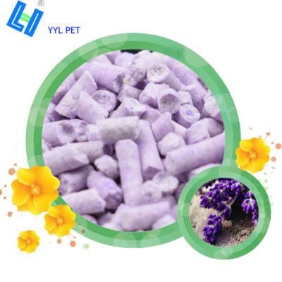 Good Quality Lavender Tofu Cat Litter (YYLD04)