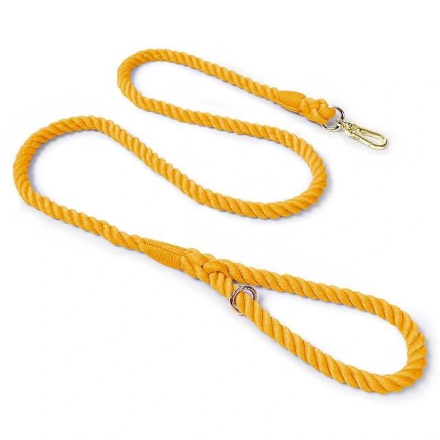 Dog Chest Leash Collar Set Cotton Rope Ombre Braided Dog Rope Lead