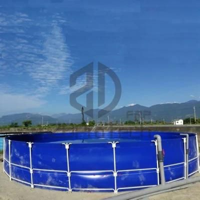 China Plastic Aquaculture Round Fish Farming Tanks Manufacturer