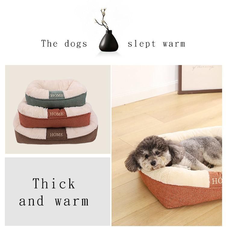 PP Cotton Polyester Cozy Life Pet Bed, Comfortable Bed for Dog, Camas PARA Perro Warm and Soft Dog Bed