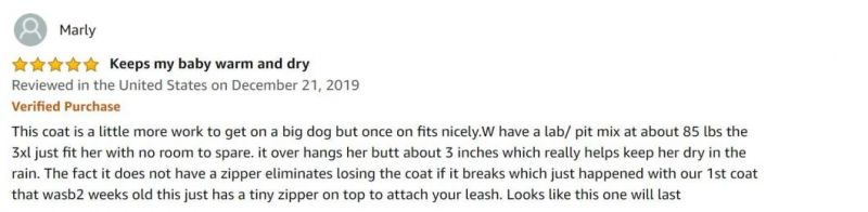 Reflective Waterproof Windproof Dog Coat