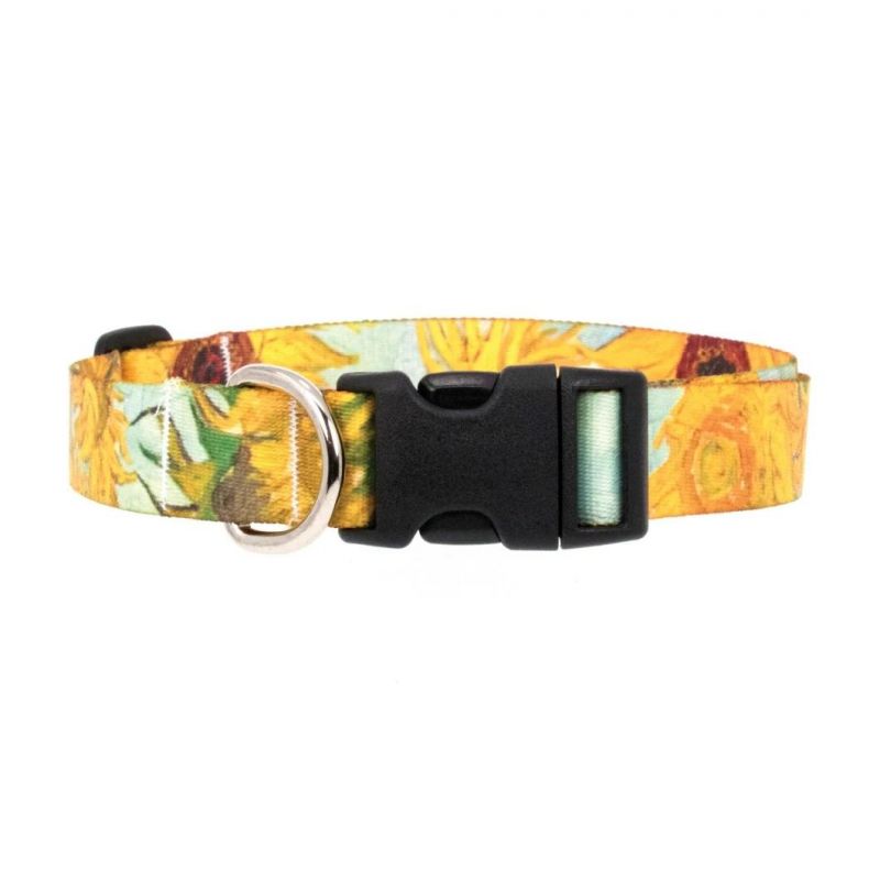 New Design Hiroshige Cherry Blossom Dog Collar with Fadeproof Sublimation