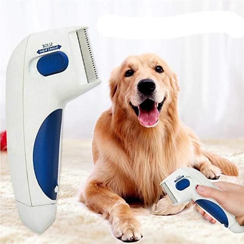 Cat and Dog Hair Cleaner Remove Flea Comb and Lice Catcher Pet Electric Lice Remover Pet Supply Pet Products