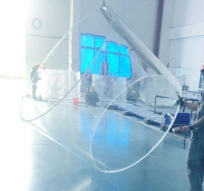 Customized Cylinderical Acrylic Aquarium