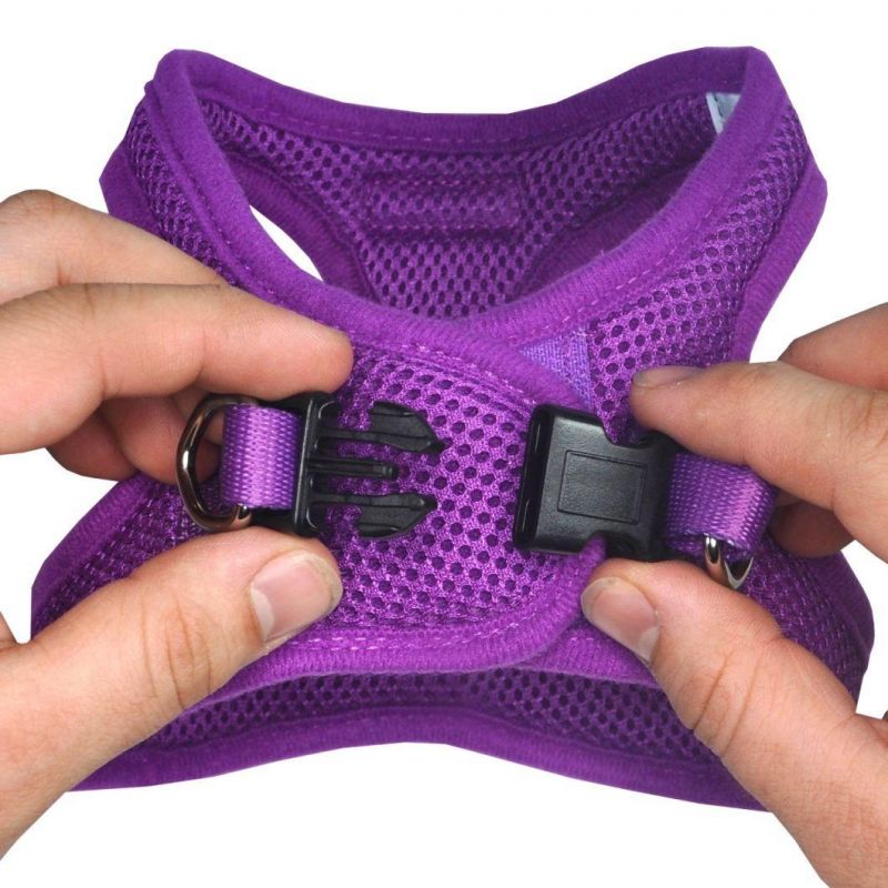 No Pull, Step in Adjustable Dog Harness Breathable Mesh Dog Vest for Small Medium