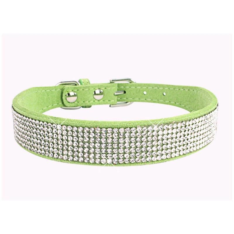 Rhinestone Dog Collar Dazzling Sparkling Crystal Pet Collar