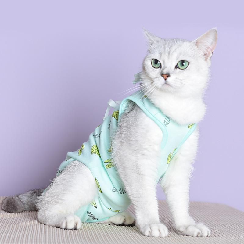 Prevent Lick After Surgery Professional Pet Recovery Suit Cat Clothing Clothes