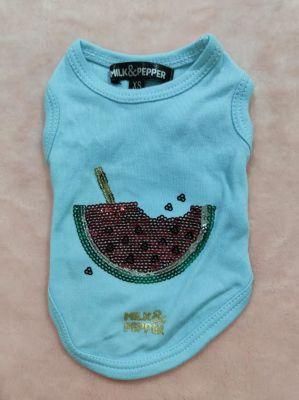 &quot;Watermelon&quot;Glitter Pet Products Pet Accessories Dog Clothes Dog Clothing
