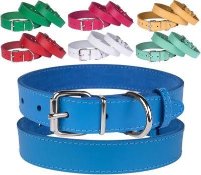 Genuine Leather Dog Collar Puppy Collar