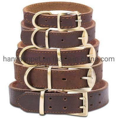 Custom Luxury Leather Pet Dog Cat Collar Pet Product