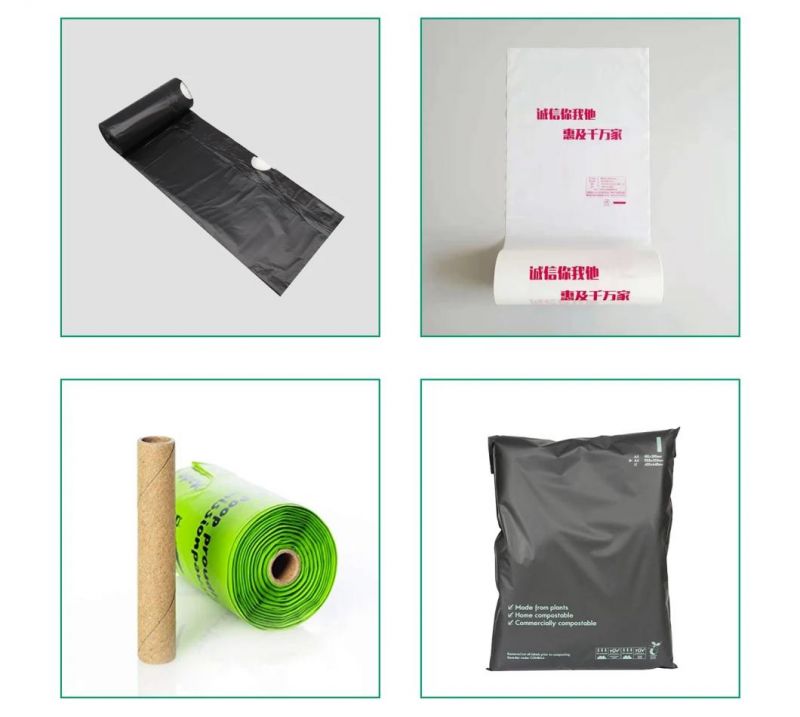 100% Compostable Dog Poop Bag / Pet Waste Bag, Biodegradable Dog Garbage Bag / Poop Bag